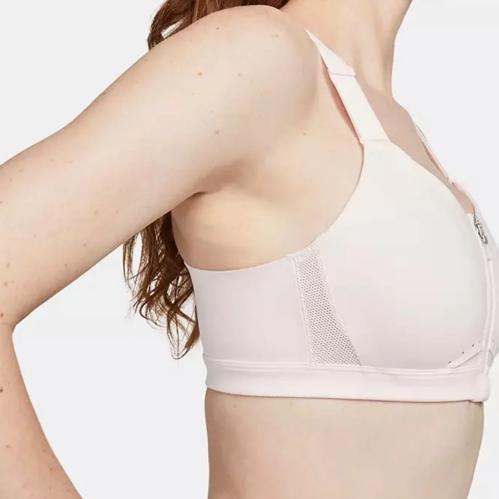 NWT Nike Women's Dri-FIT Alpha High-Support Padded Zip-Front Sports Bra - Picture 5 of 6